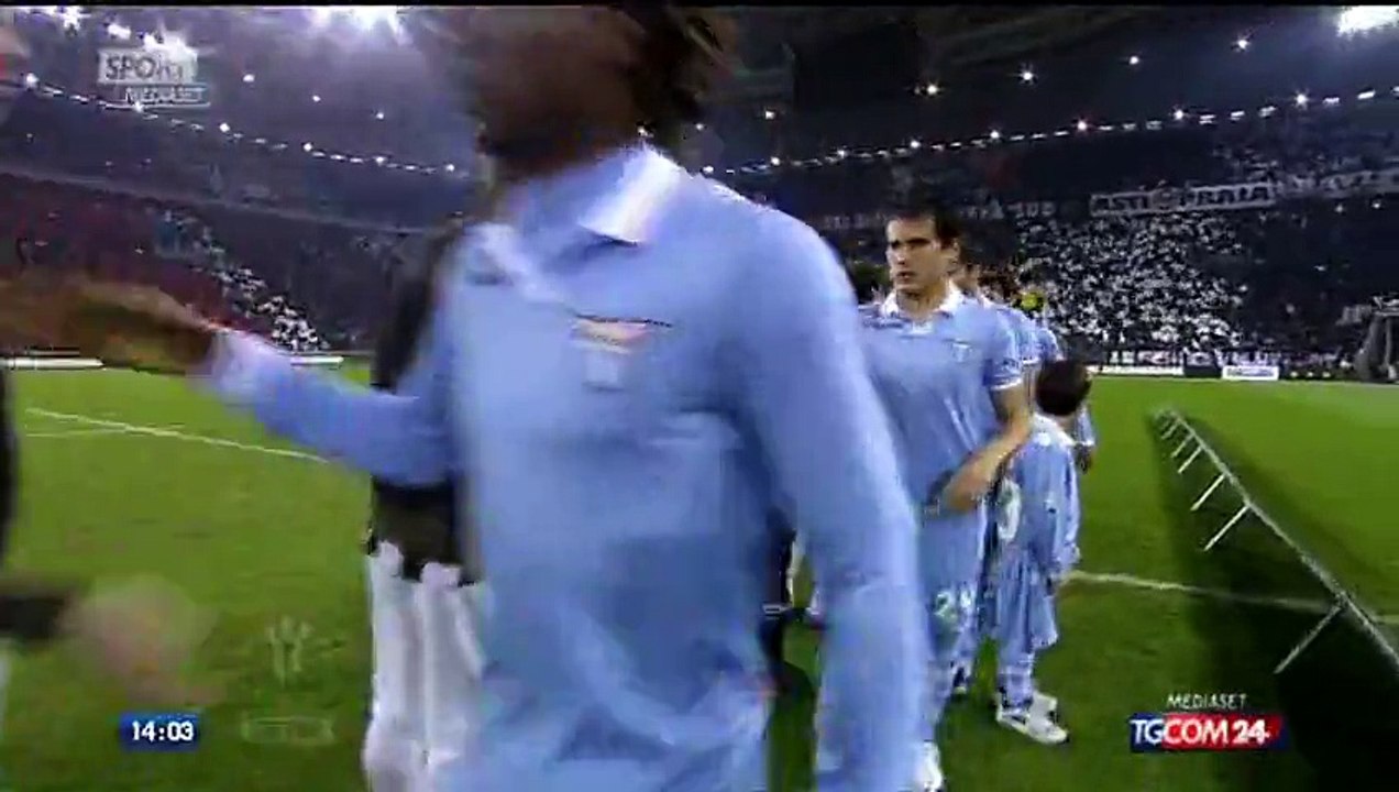 Juventus - Lazio 1-1 (22.01.2013) Andata, Semifinale Coppa Italia.