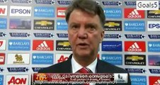 Louis van Gaal Reaction on Manchester United 2 - 1 Swansea Premier League 2-1-2016