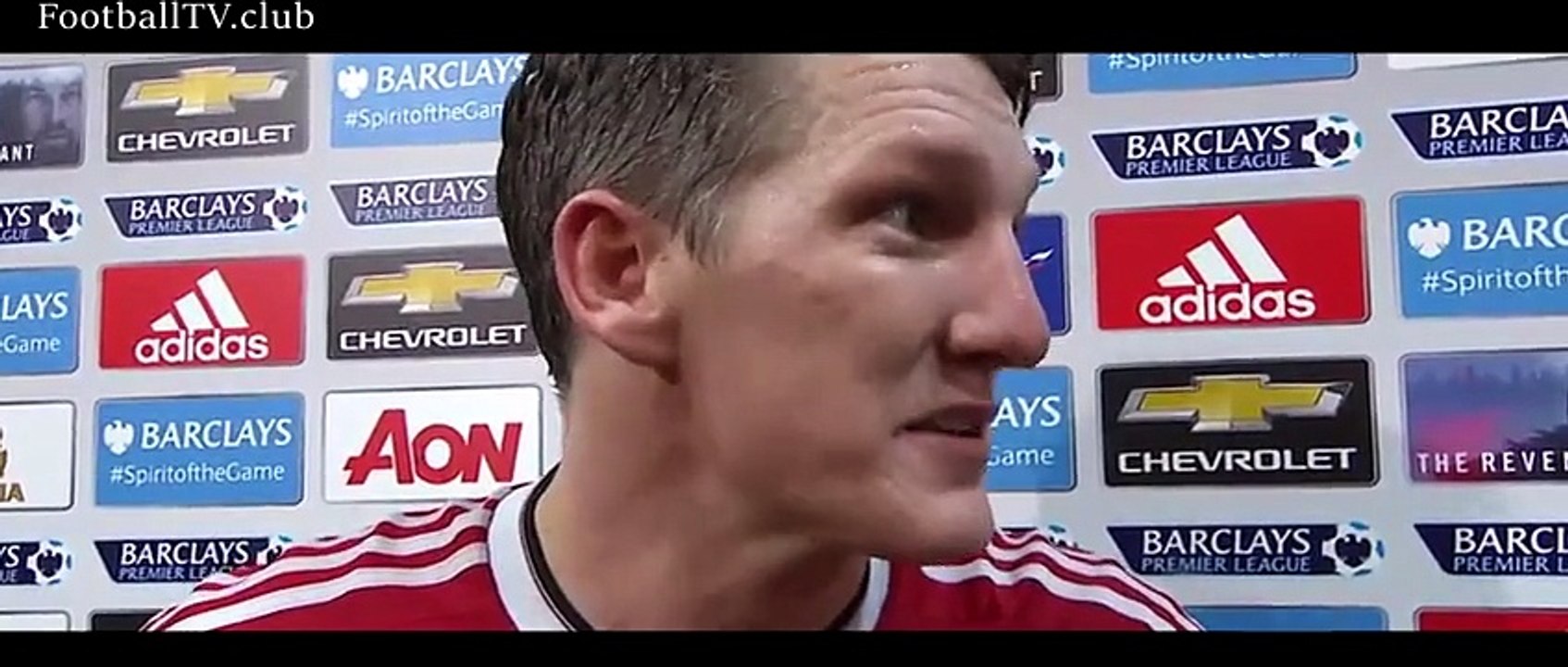 Manchester United vs Swansea 2 : 1 - Bastian Schweinsteiger post-match interview