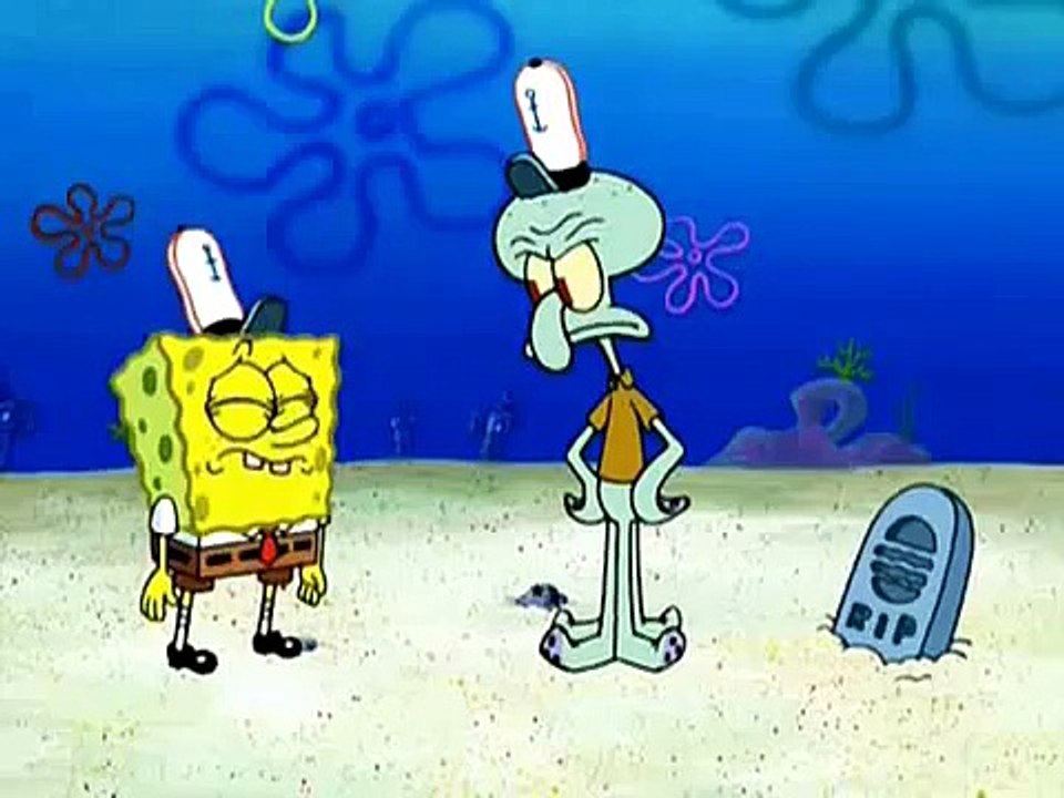 Spongebob Squarepants Does this look unsure to you?