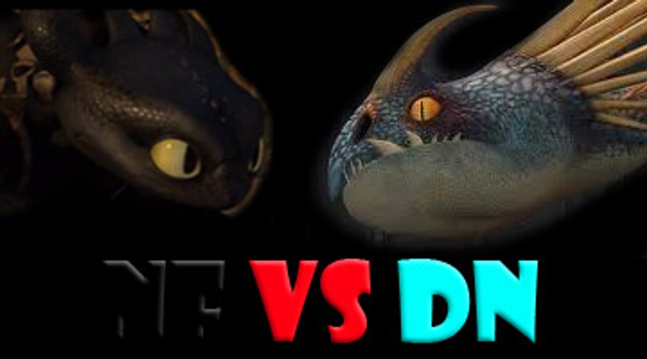 Night Fury vs Deadly Nadder
