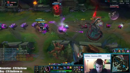 LOL - Gross Gore incredible play on his way to master
