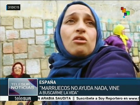 España: miles de personas trabajan de portadores humanos en Ceuta