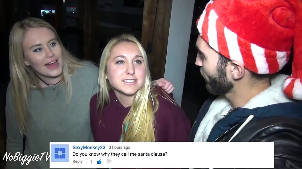 GO DOWN YOUR CHIMNEY & EMPTY MY SACK! PRANK