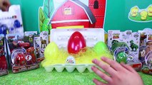 Hatch n Heroes NEW Surprise Eggs Disney Cars and Toy Story Toys with Big Hero 6 and Finding Nemo