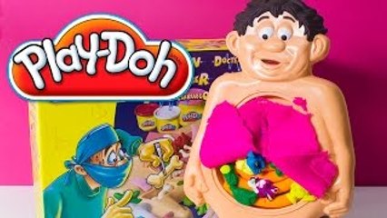 Play Doh Operation game doctor playset play dough by Unboxingsurpriseegg