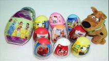 Kinder Surprise Eggs Mickey Mouse Play Doh Spongebob barbie Cars 2 Disney Princesses Talki