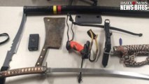 Weapons Seized at Gillette Stadium During Winter Classic