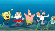 SpongeBob SquarePants Daddy Finger Family - Kids Songs Nursery Rhymes for Children