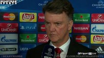 Wolfsburg 3 2 Manchester United Louis van Gaal Post Match Interview