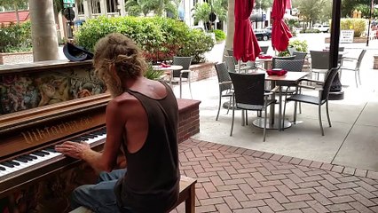 Homeless Man Plays Piano Beautifully (Sarasota, FL) (ORIGINAL)