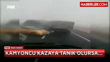 Türküsünü Yarıda Keserek Kaza Yorumlayan Kamyoncu Tık Rekoru Kırdı