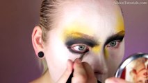 Lady Gaga - Applause Makeup Tutorial ♡ Dark Clown