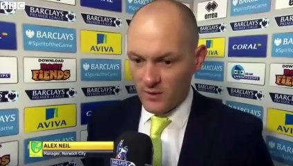 Norwich 1-0 Southampton: Canaries 'thoroughly deserved' win - Neil