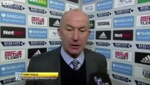 West Brom 2-1 Stoke: Pulis pleased with 'first class' Baggies