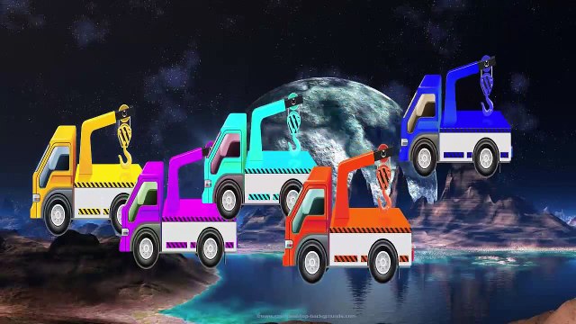 Finger Family Nursery Rhymes for Children Excavator Fire Engine _ Monster Trucks Cartoons , Online free 2016 , Online free 2016