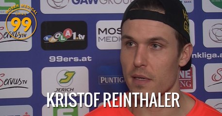 "Die ersten 2 Tore waren Geschenke" - Kristof Reinthaler/Graz99ers