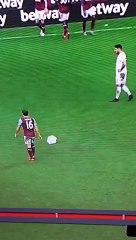 Mark Noble picks up a Plastic Bag West Ham Chelsea