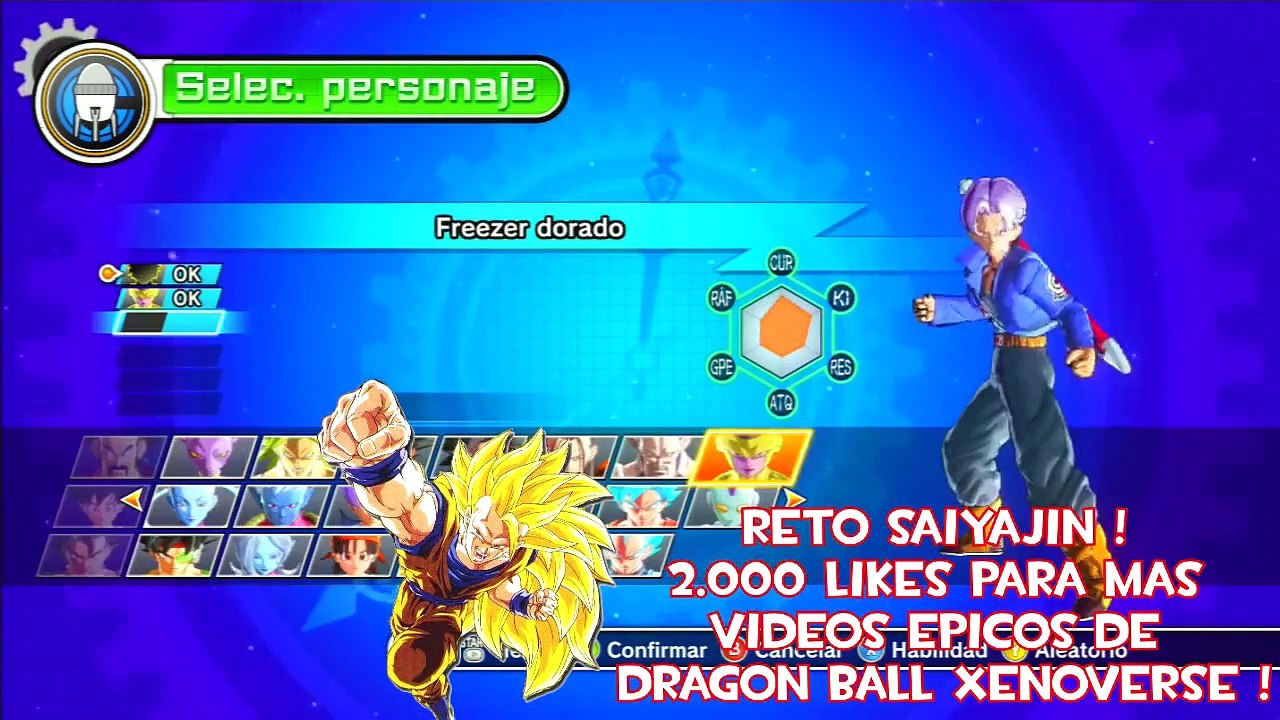 Dragon Ball Xenoverse : Rafyta VS Gogeta - INFORMACION DE NUEVA SERIE DE DRAGON BALL EVENTOS Y MAS