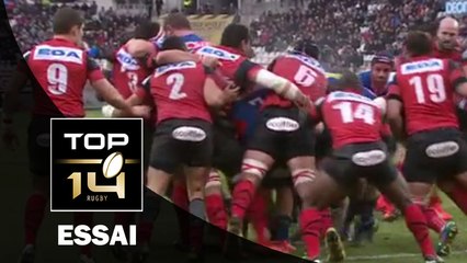 TOP 14 - Grenoble - Oyonnax : 42-17 Essai Rory GRICE (GRE) - J12 - Saison 2015/2016