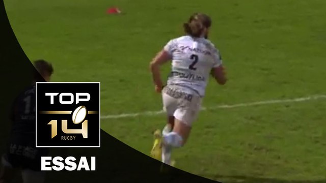 TOP 14 - Racing 92 - Bordeaux-Bègles : 23-18 Essai Dimitri SZARZEWSKI (RAC) - J12 - Saison 2015/2016
