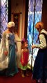 Ava Meets Anna & Elsa at Disneyland