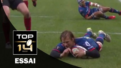 TOP 14 - Grenoble - Oyonnax : 42-17 Essai Charl MCLEOD (GRE) - J12 - Saison 2015/2016