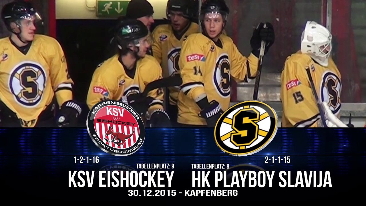 INL - KSV Eishockey vs HK Playboys Slavija - Highlights & Interviews