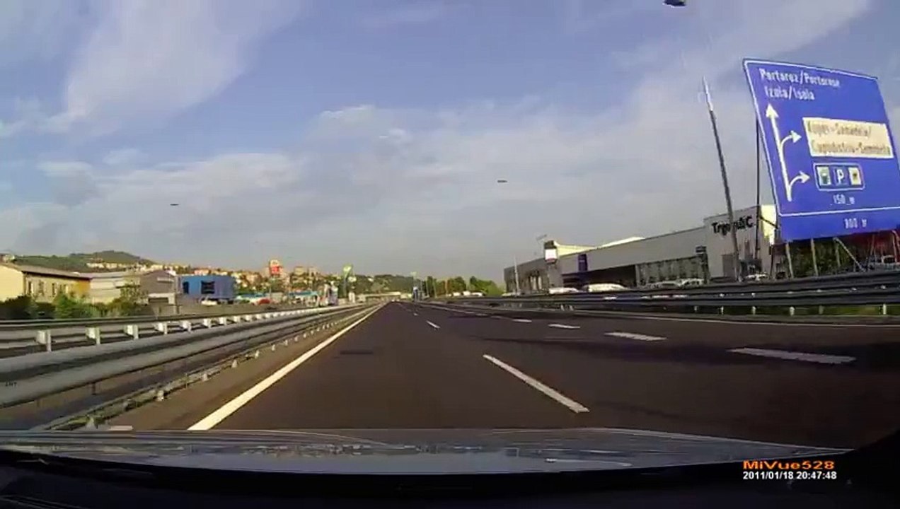 Лось напал на машину