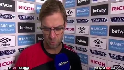 West Ham 2-0 Liverpool - Jurgen Klopp Post Match Interview - 'Today Is A Day For Being Angry'