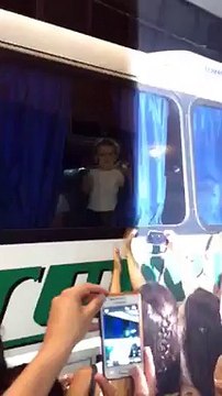 Oli saludando a la salida de Marcianos en la Casa 1 - 02 de Enero