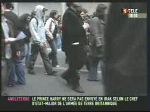 Manif contre universités à la Sarkozy