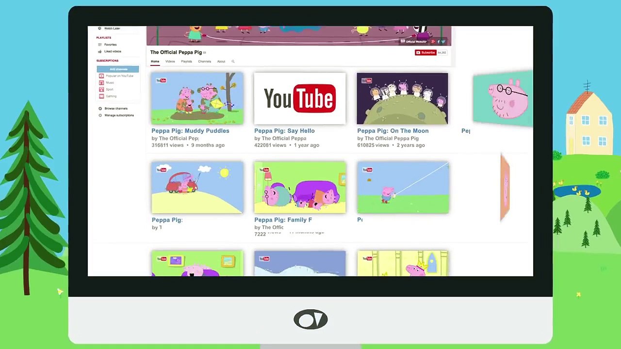 Welcome to Peppa Pig on YouTube!