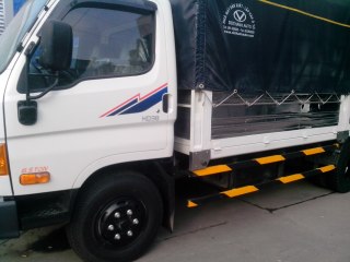 Clip Xe tai 6.5 tấn hyundai hd98s màu trắng 2016