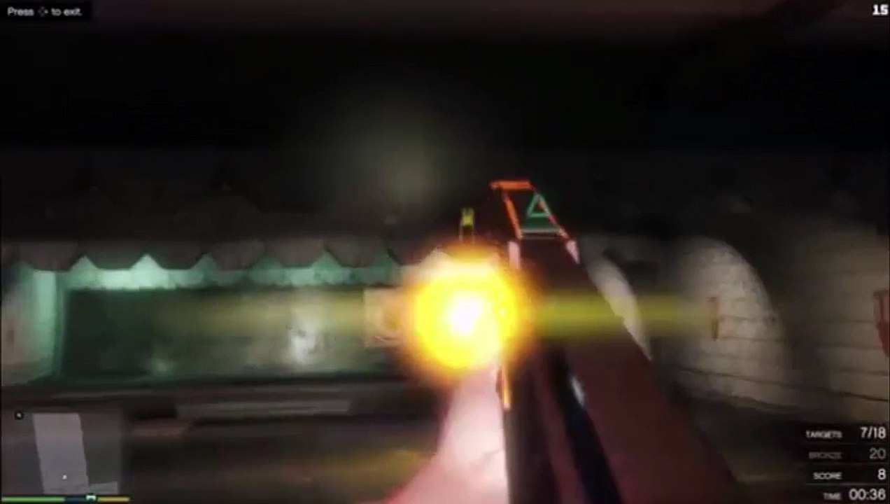 GTAV Gameplay - Shooting Range