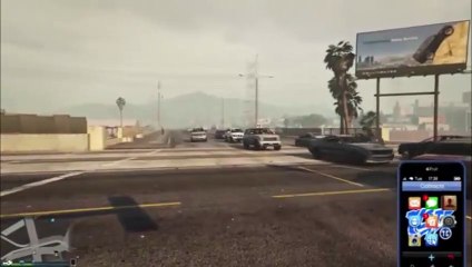 GTAV Gameplay - Spawning Cars
