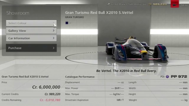 Gran Turismo 6 All Cars - Gran Turismo Special Cars
