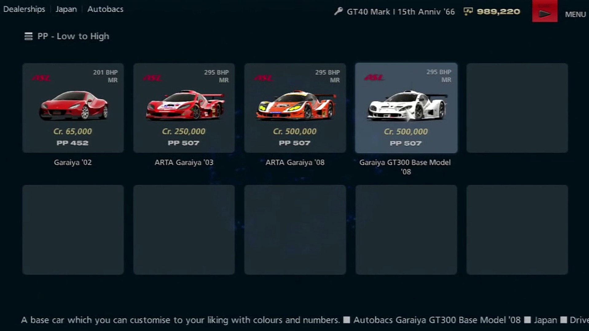 ⁣Gran Turismo 6 All Cars - Amuse Cars