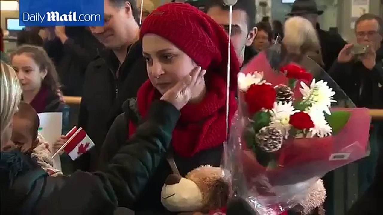 Alan Kurdi's family arrivers in Canada to begin a new life