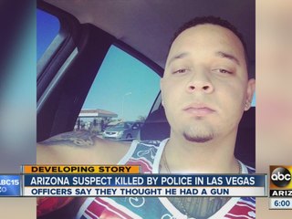 Arizona man gunned down by Vegas police