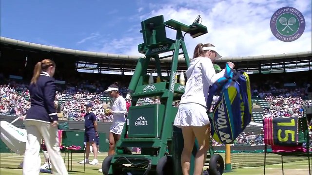 2015 Day 11 Highlights, Hingis & Mirza vs Kops-Jones & Spears semi-final