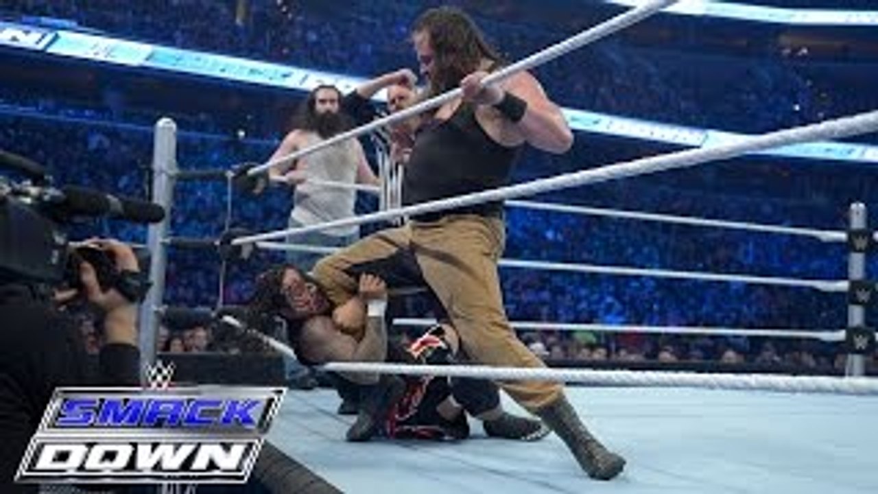 The Usos vs. Braun Strowman & Luke Harper of The Wyatt Family: SmackDown, December 31, 2015