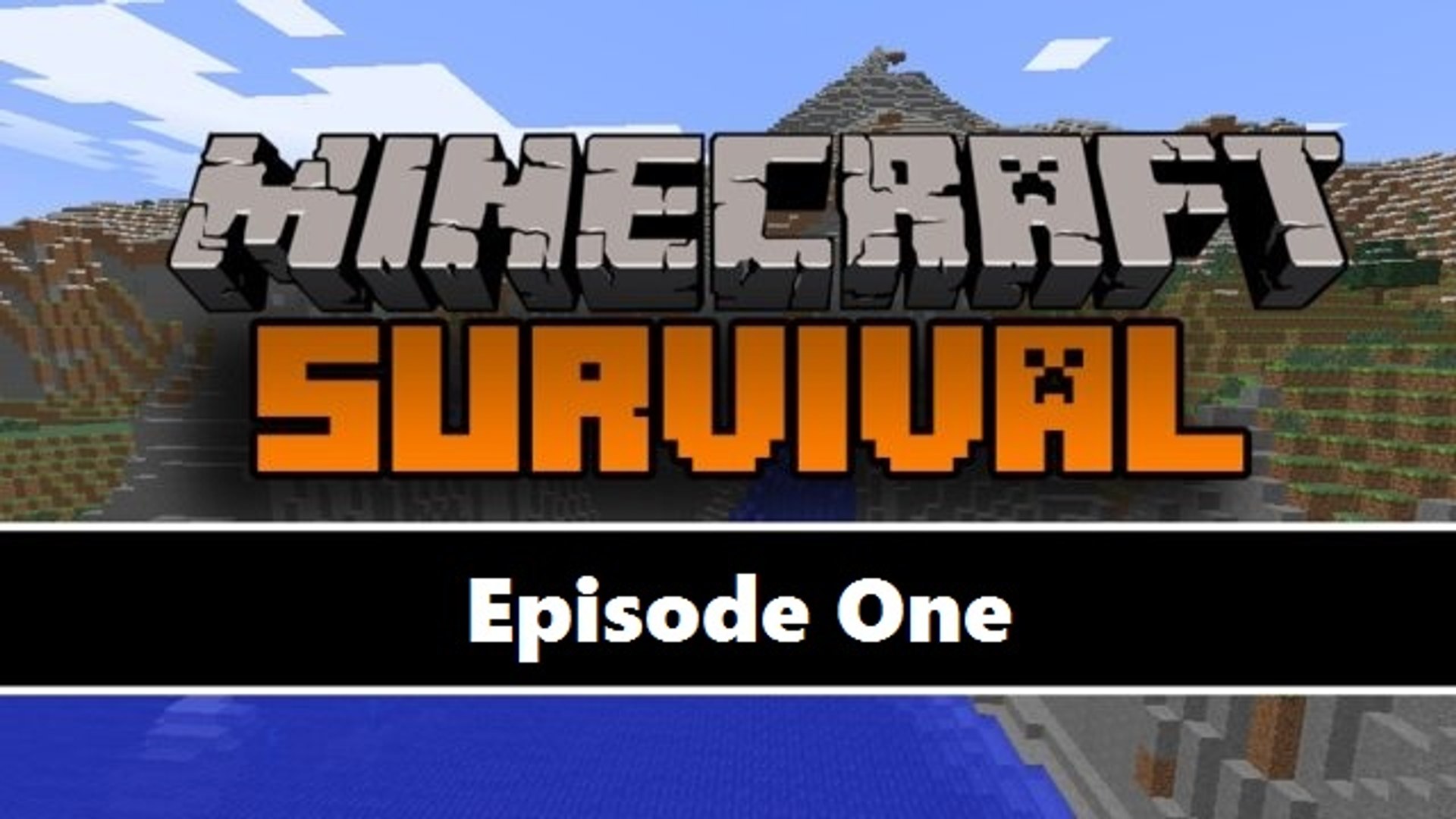 Minecraft Survival ep1. starting the series