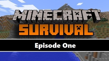 Minecraft Survival ep1. starting the series