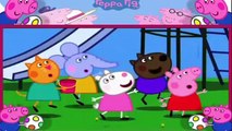 Peppa Pig Playhouse Blocks Playground Park with See-Saw & Slide - Juego Casa de Peppa Parco Giochi