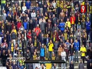 الحكم ياسين حروش يبكي على الميدان عند سب أمه من جمهور بنزرت