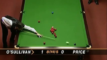 Snooker world Championship - Ronnie O'Sullivan Fastest 147 break in history - 5 minutes 20 seconds -