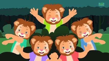 Five little Monkeys | Scary Song | Halloween Special