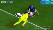 Pepe Horror Faul Keylor Navas Amazing Save - Valencia v. Real Madrid 03.01.2016