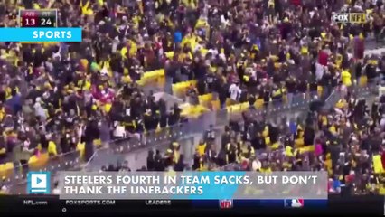 Steelers fourth in team sacks, but don’t thank the linebackers